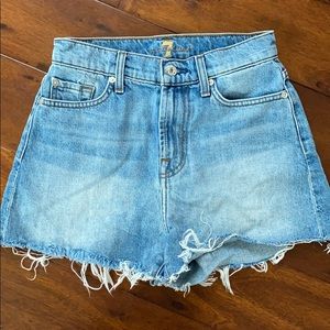 7 for all mankind shorts